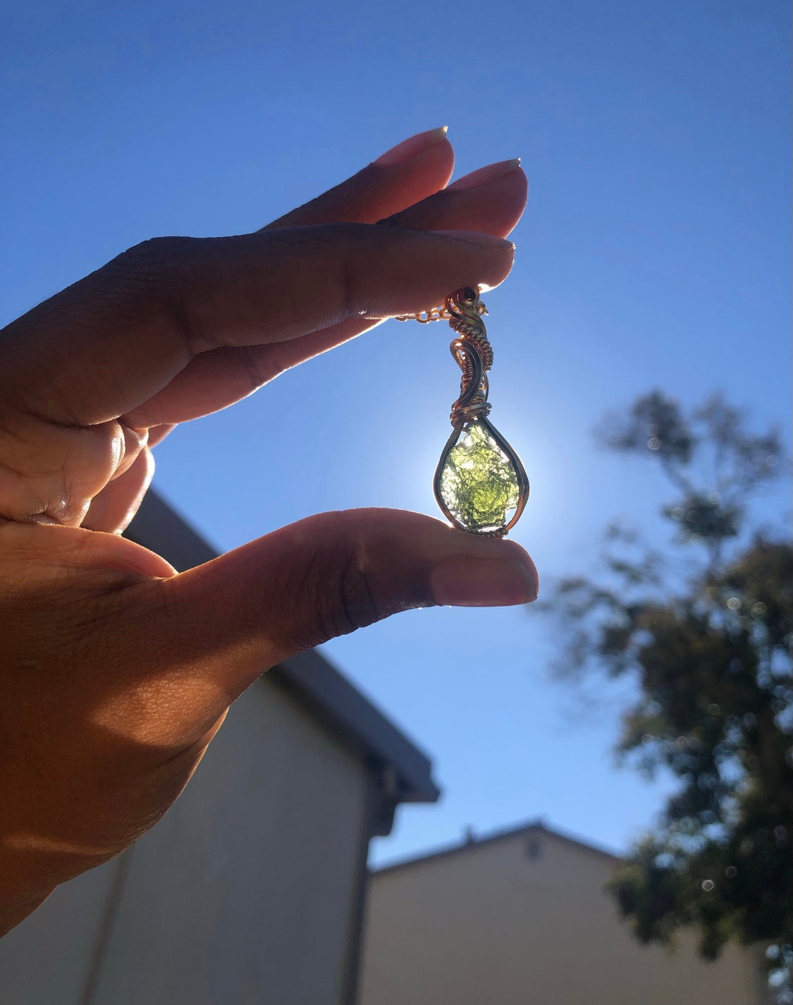 Moldavite Necklace