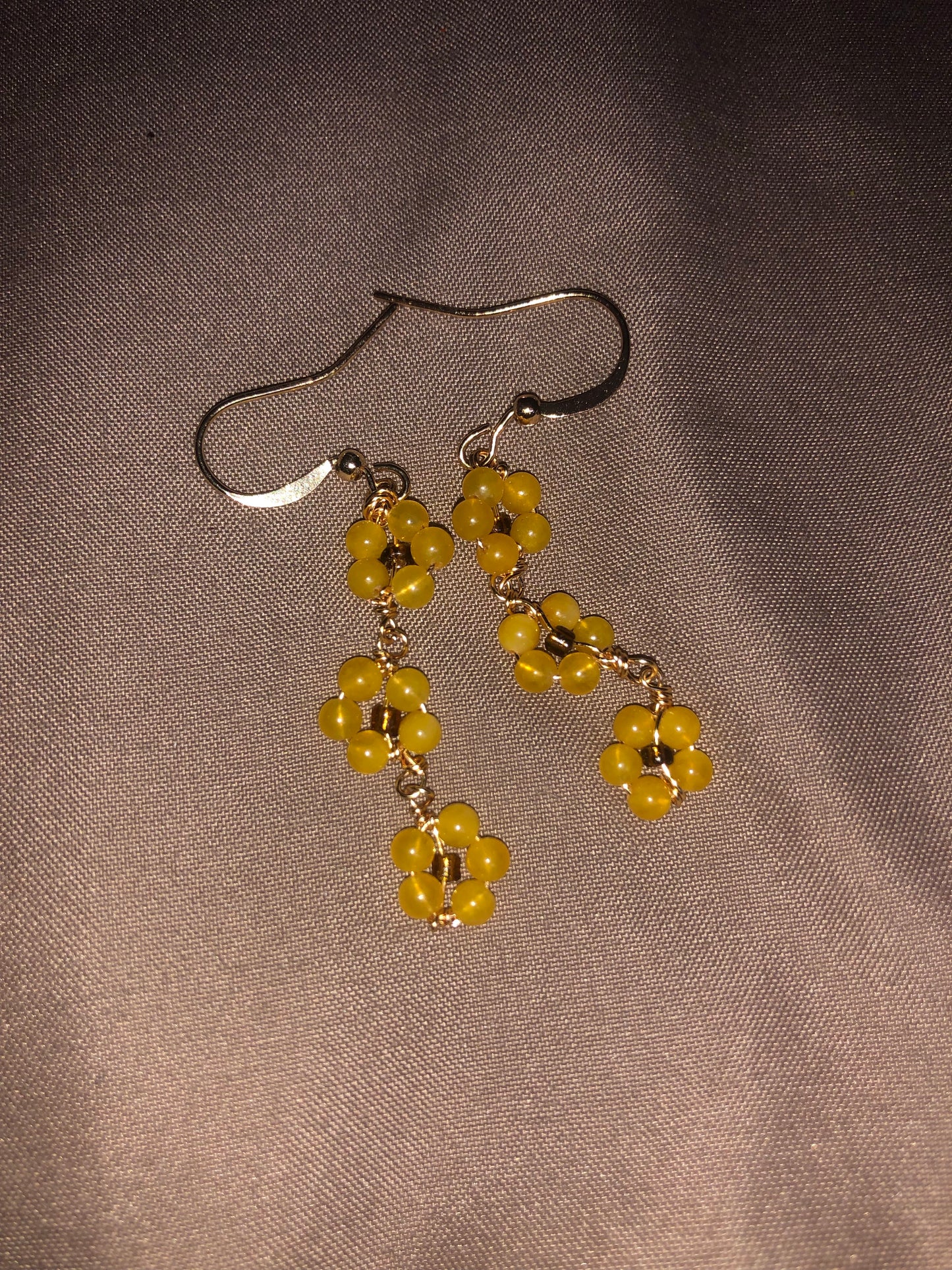 Flower Drop Earrings