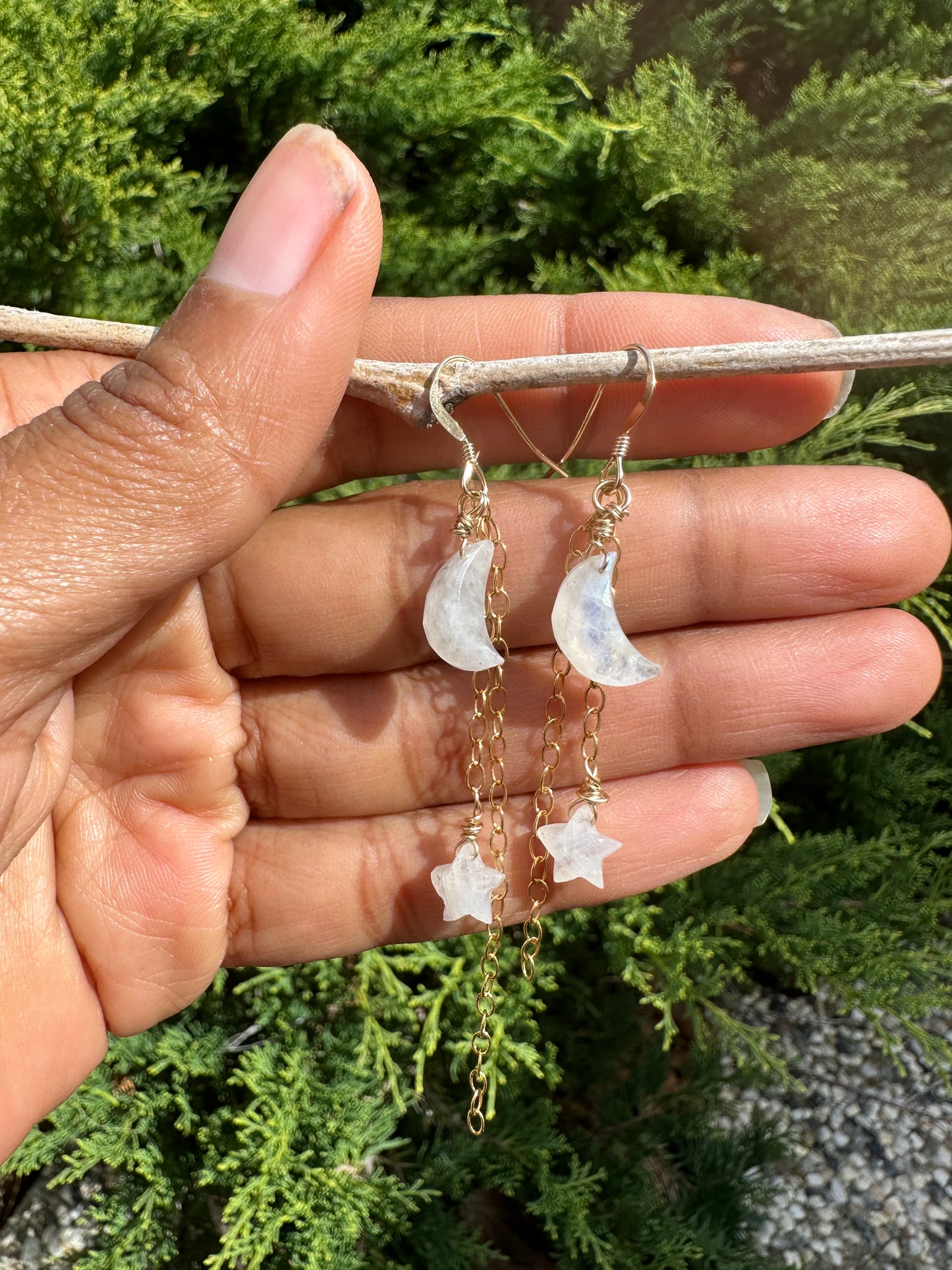 Moon & Star earrings