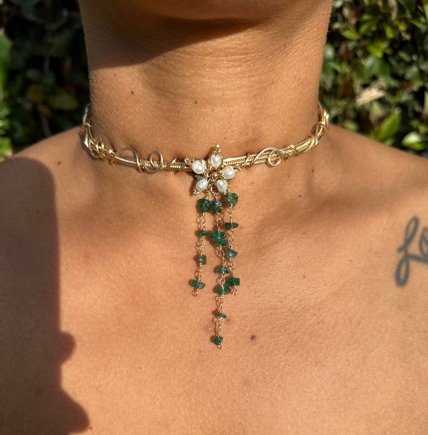 Cherry Blossom Choker