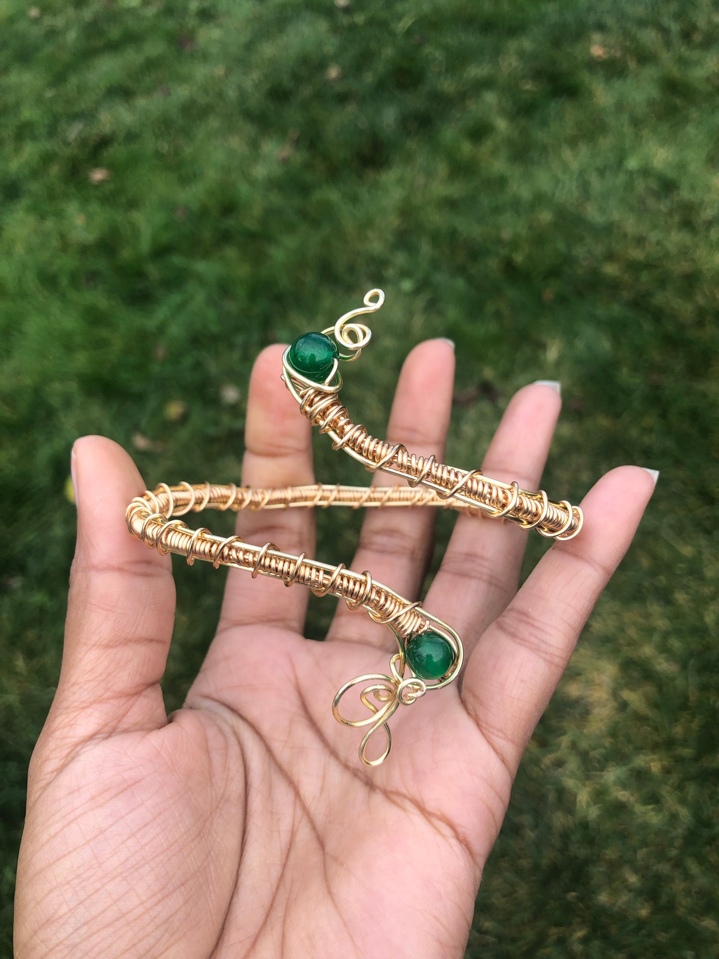 Jade Arm Cuff / Bracelet