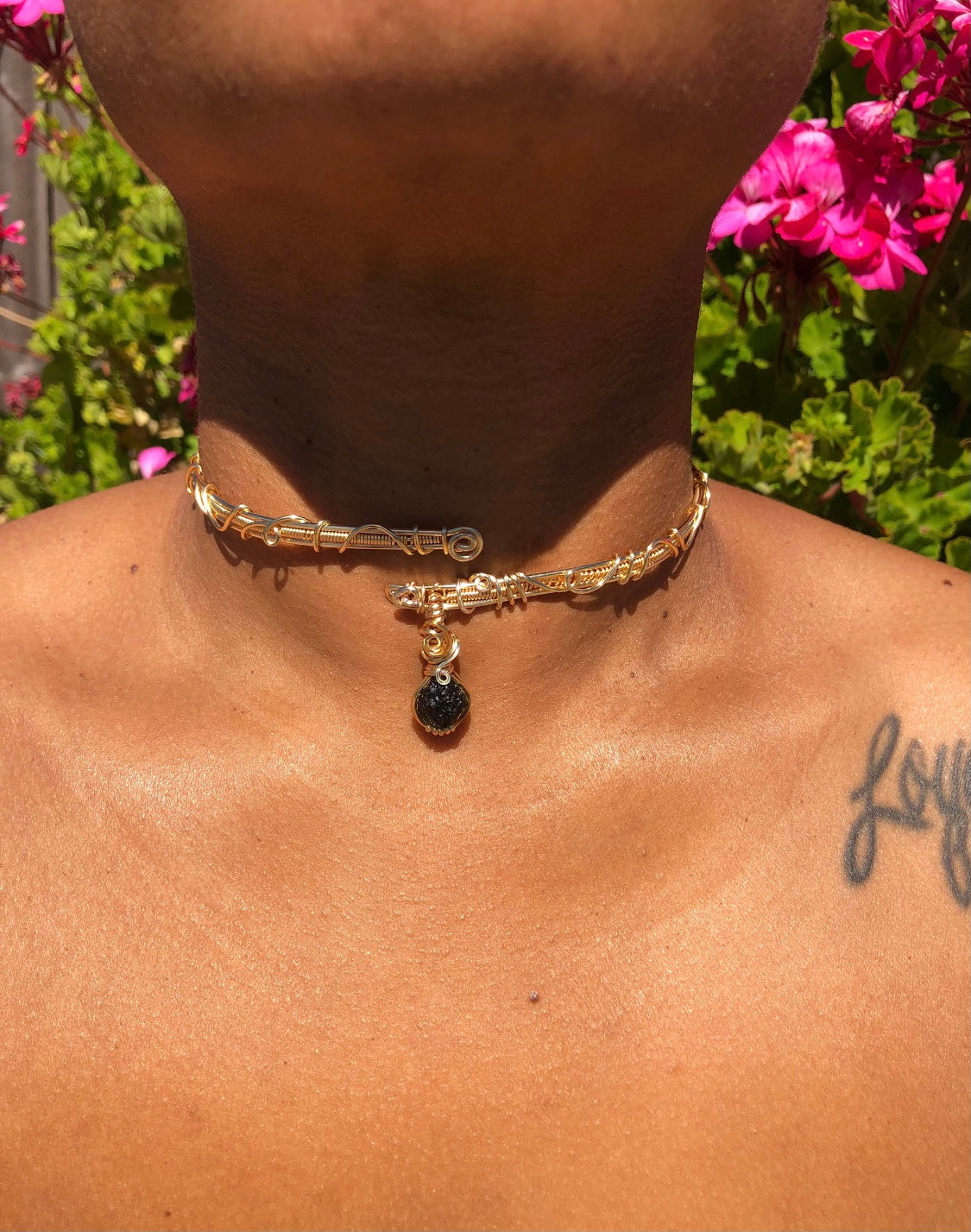 Moldavite Choker