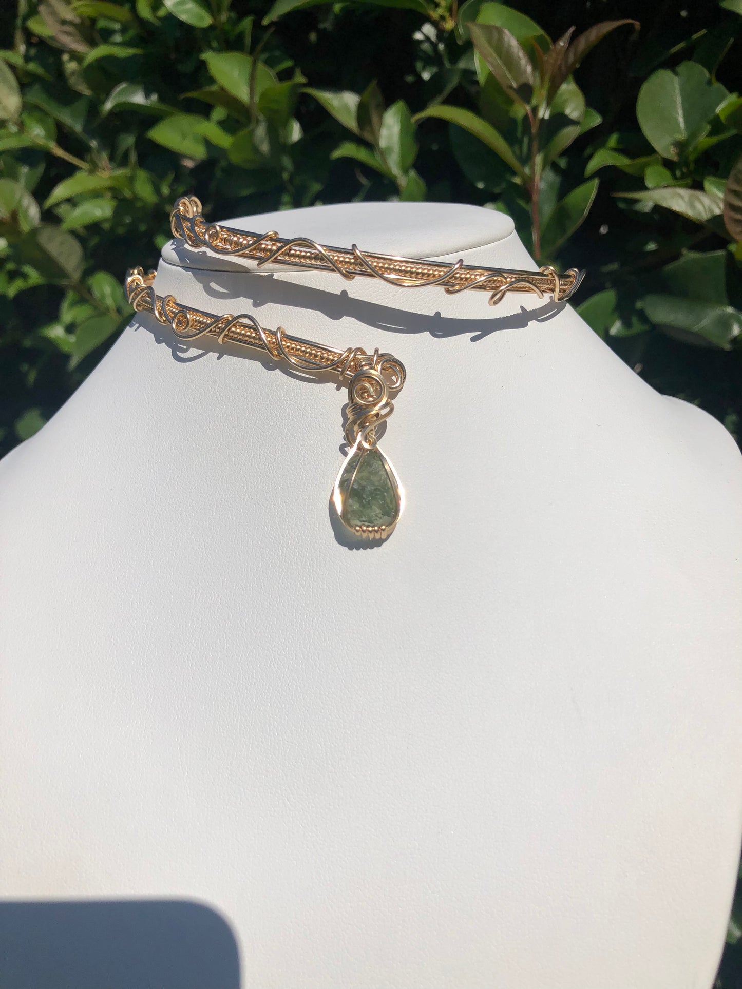 Moldavite Choker