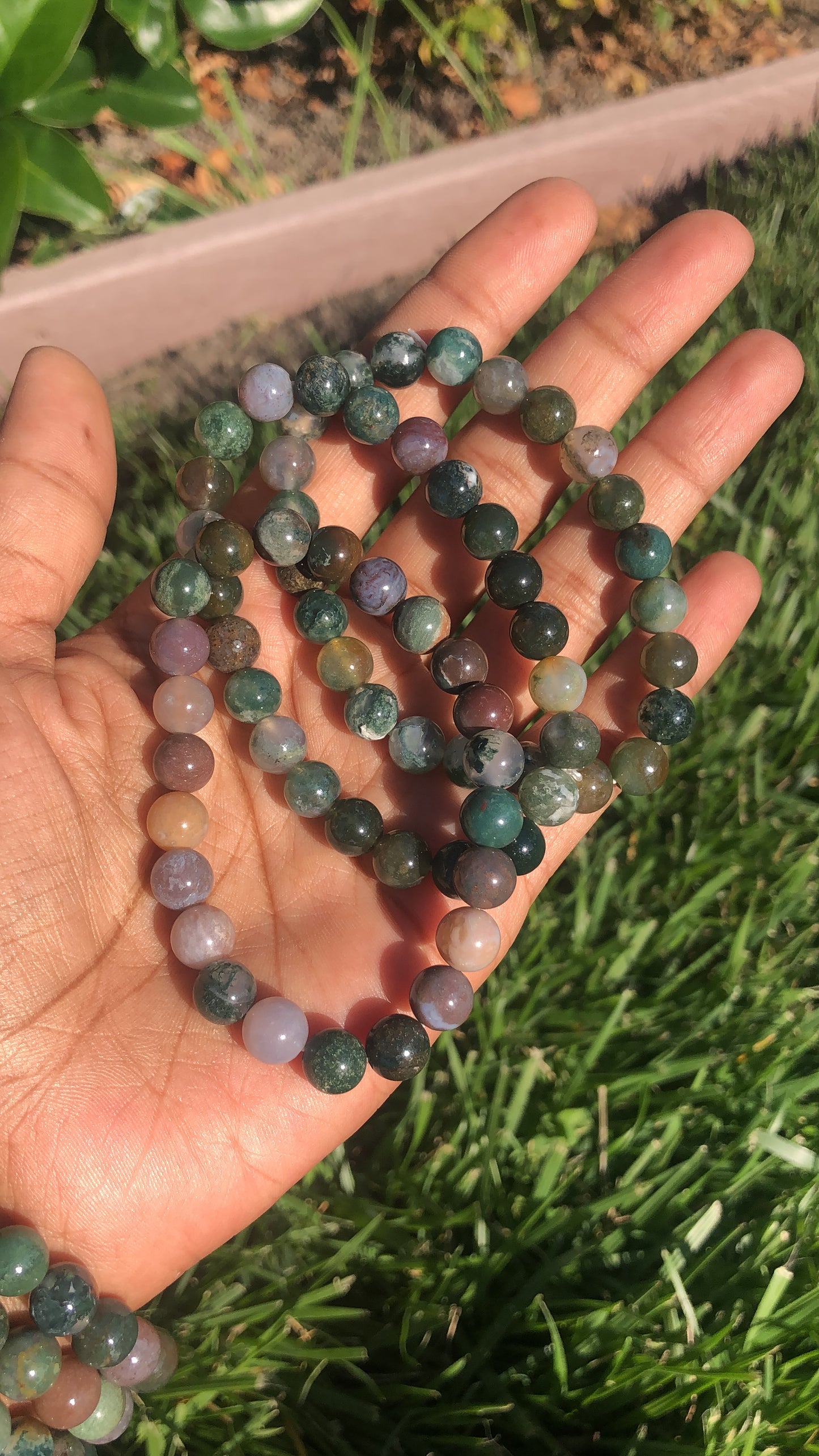 Moss Agate Bracelet