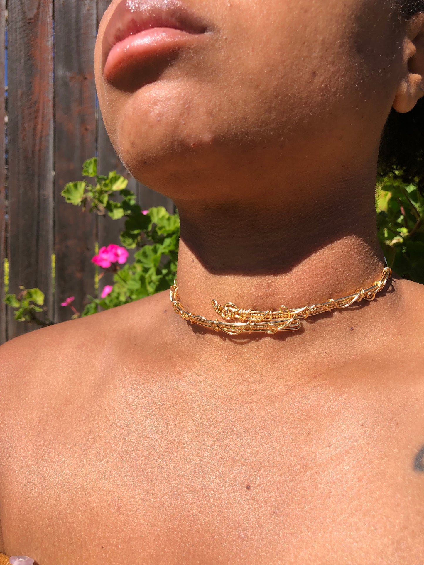 Goddess Choker Cuff