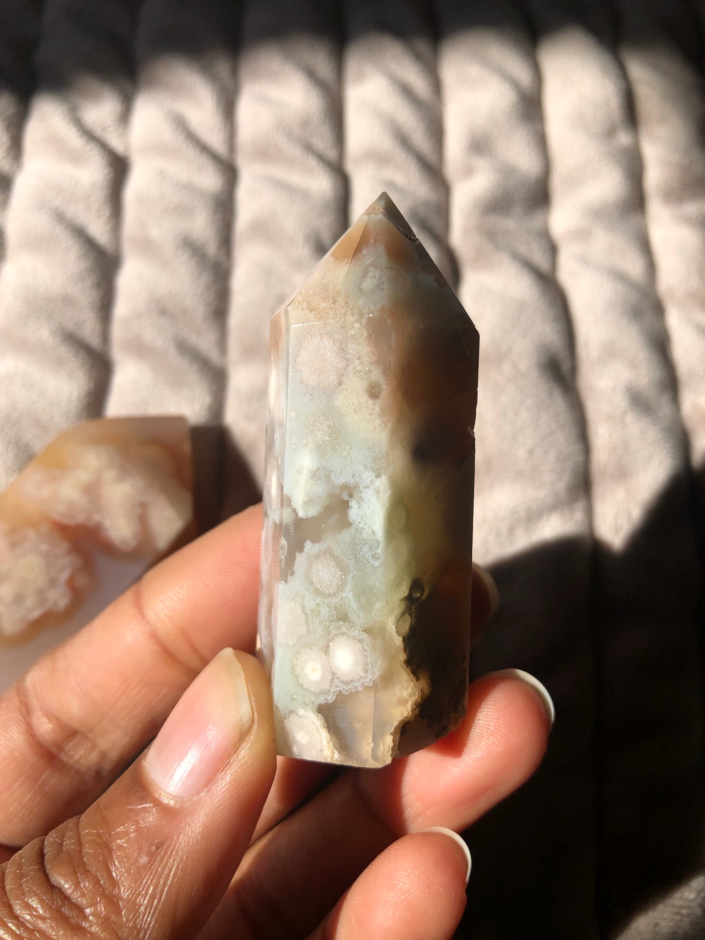 Flower agate towers