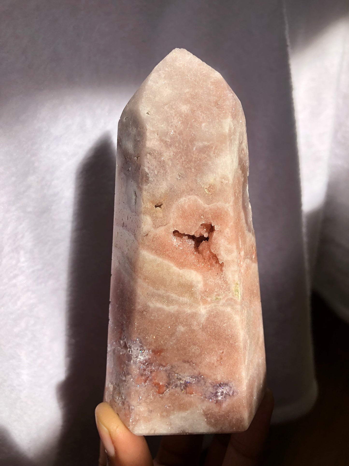 Pink amethyst Tower