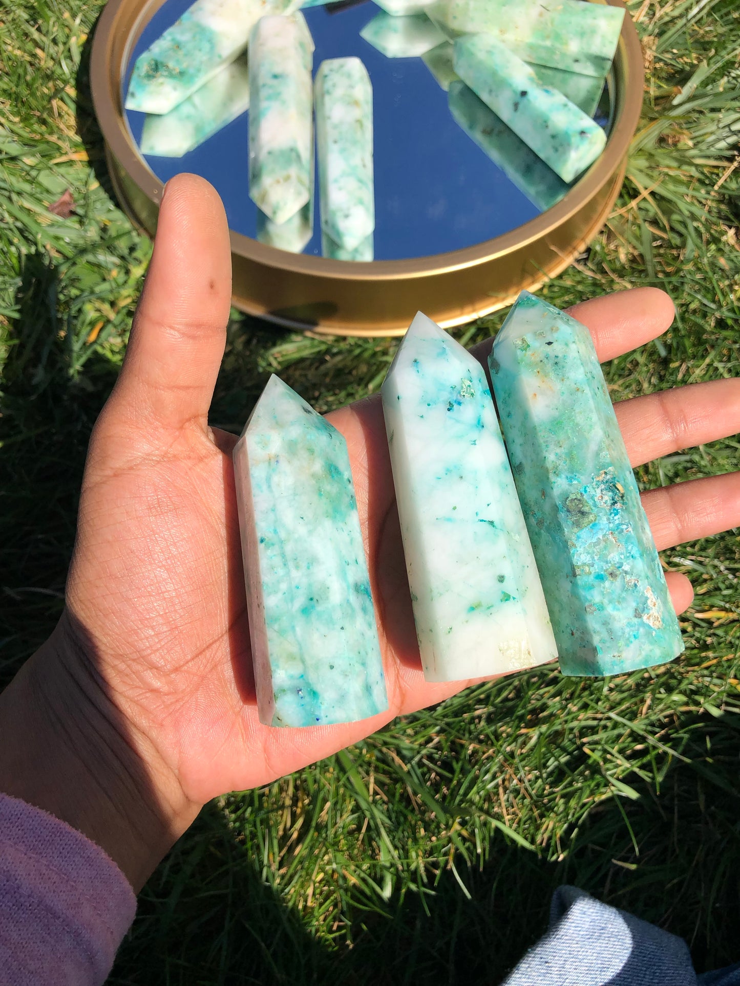 Chrysocolla Towers