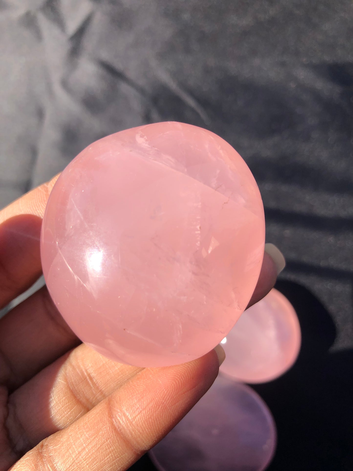 Rose Quartz Palm