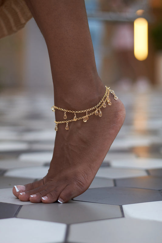 Citrine Anklet / Bracelet