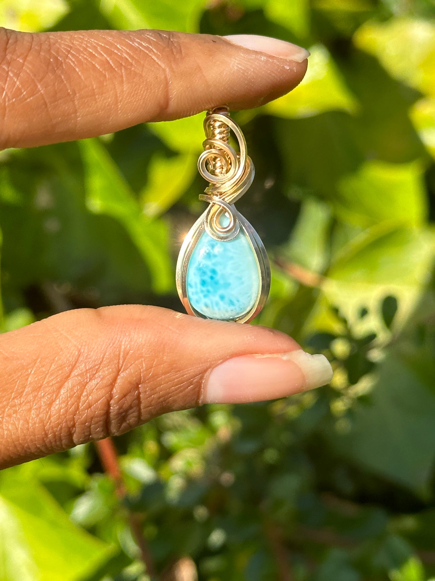 Larimar Necklace