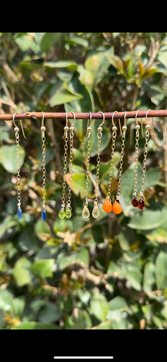Crystal Drop earrings