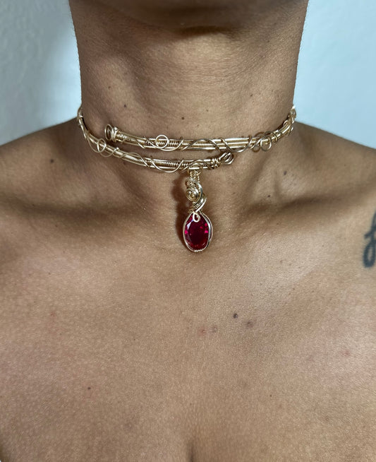 Ruby Choker