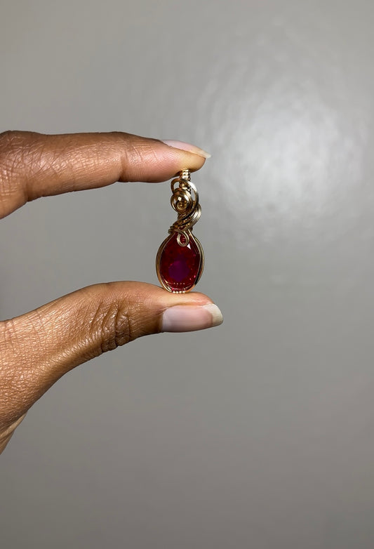 Ruby Necklace
