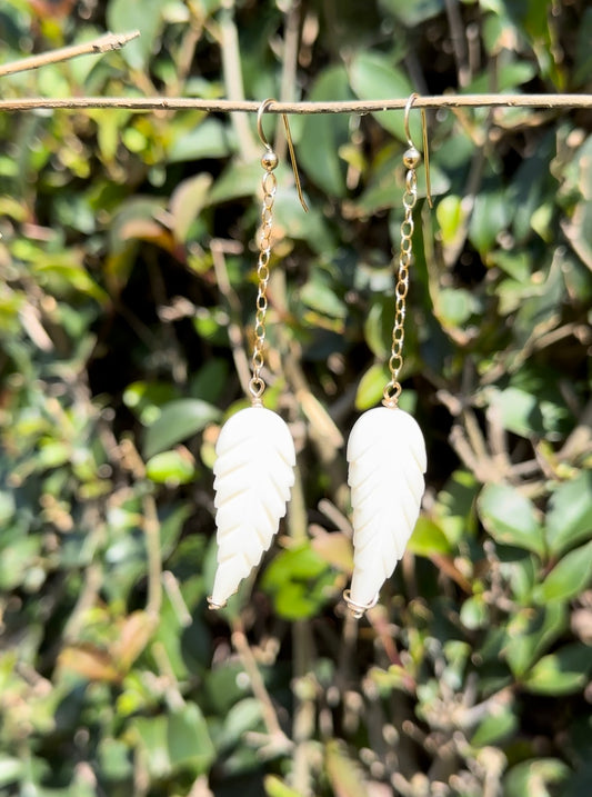 Feathered Earrings