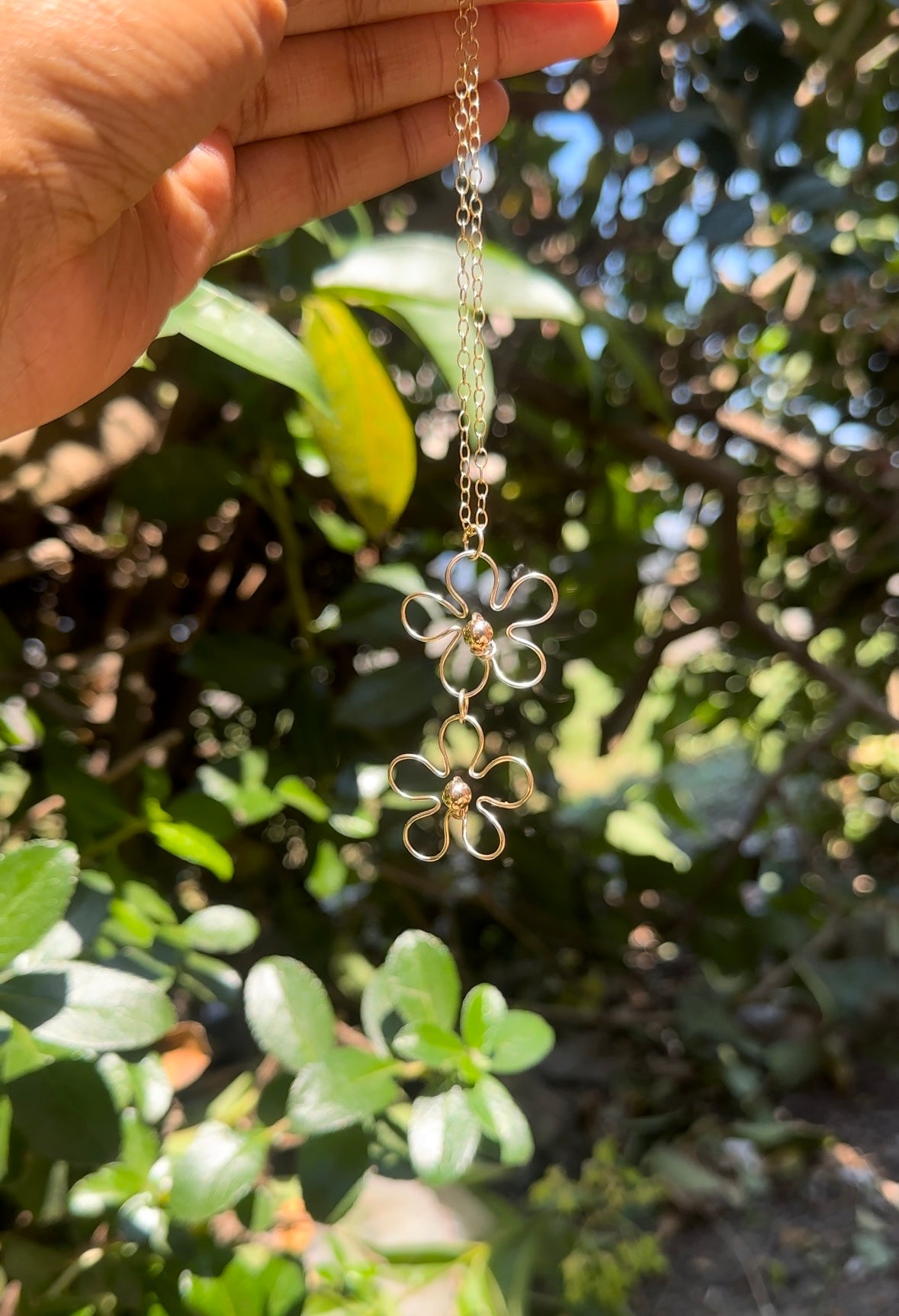 Flower Petal Necklace