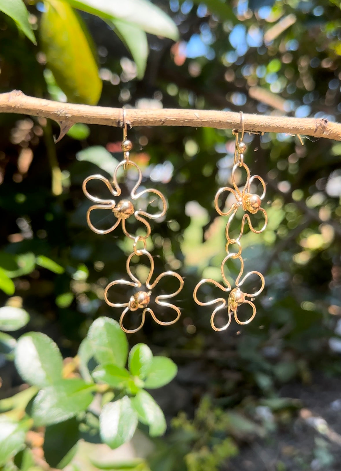 Flower Petals Earrings