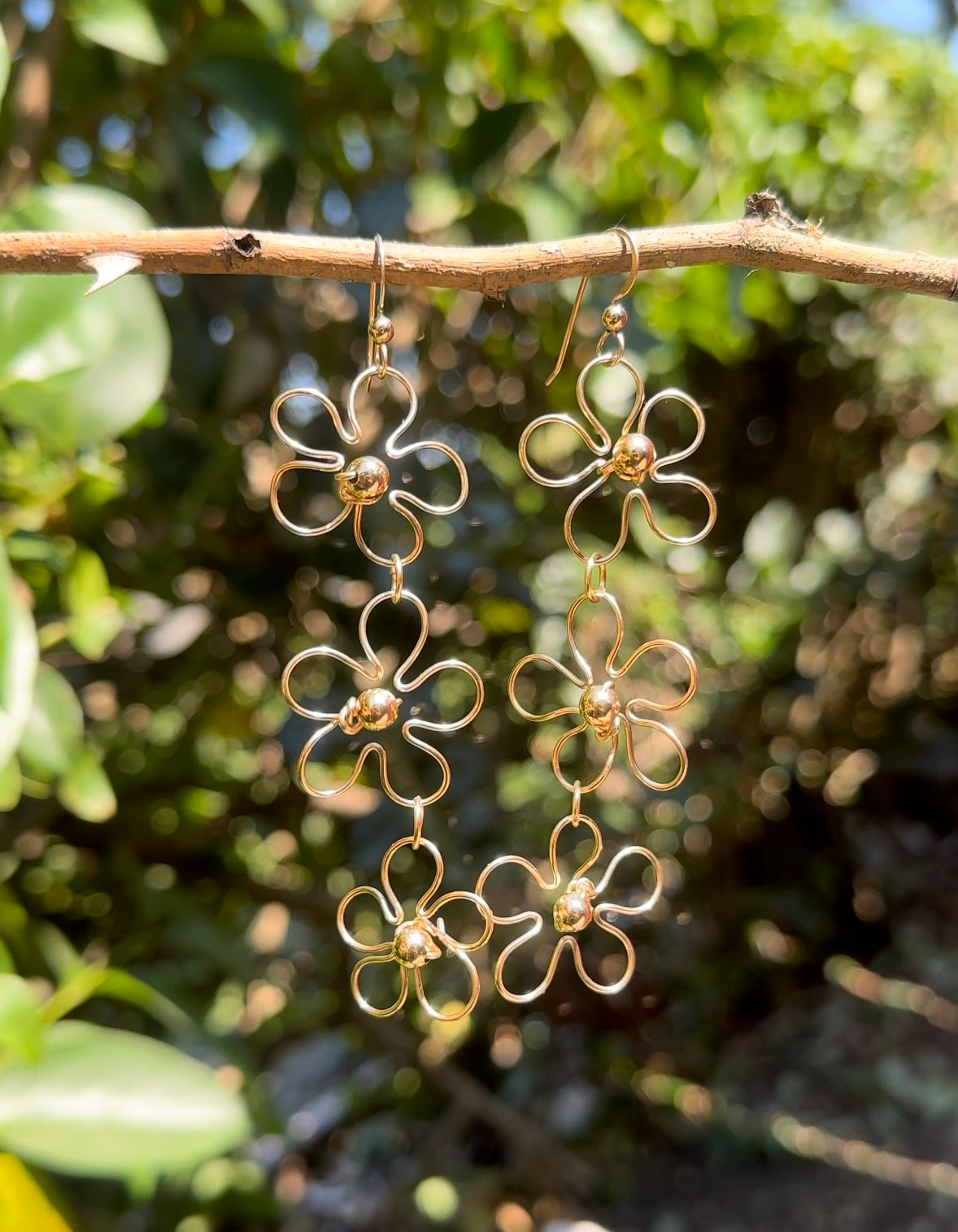 Flower Petals Earrings