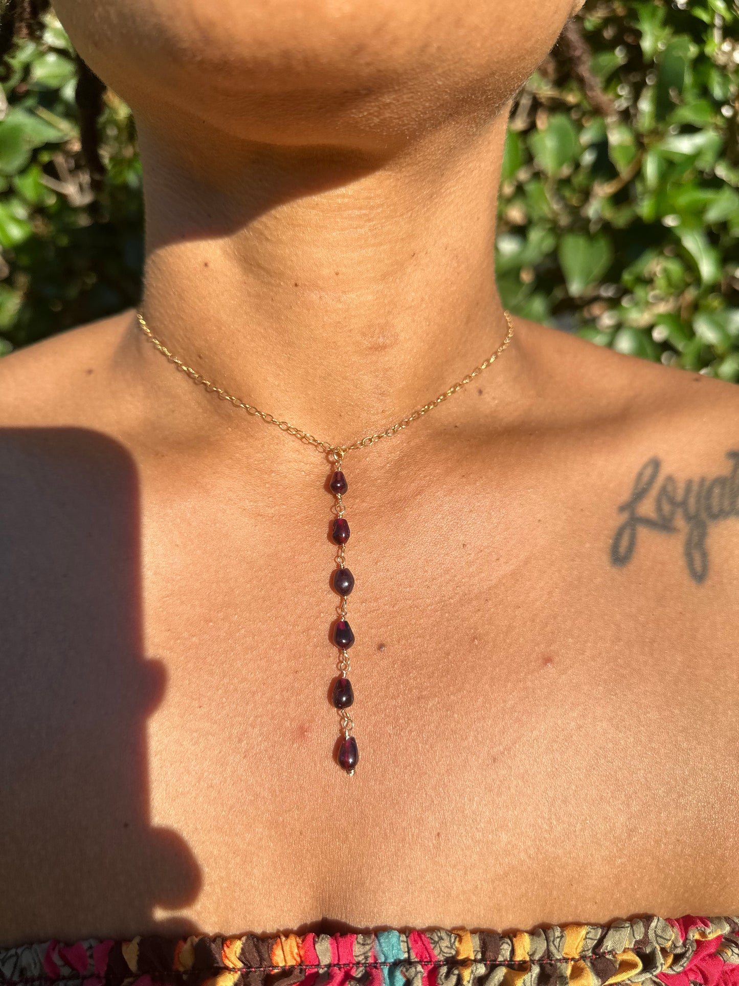 Blood Drops Necklace