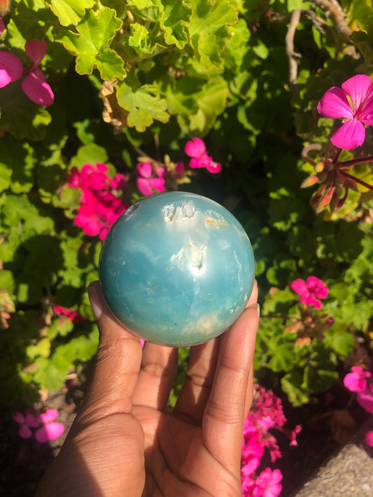 Caribbean Calcite & Aragonite Sphere