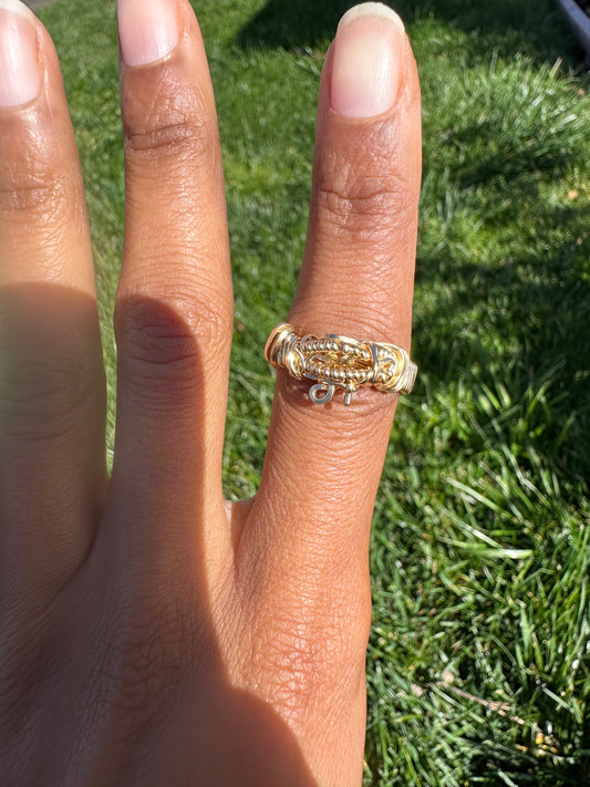 Eye of Ra Ring