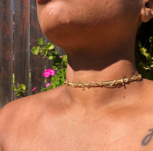 Goddess Choker Cuff