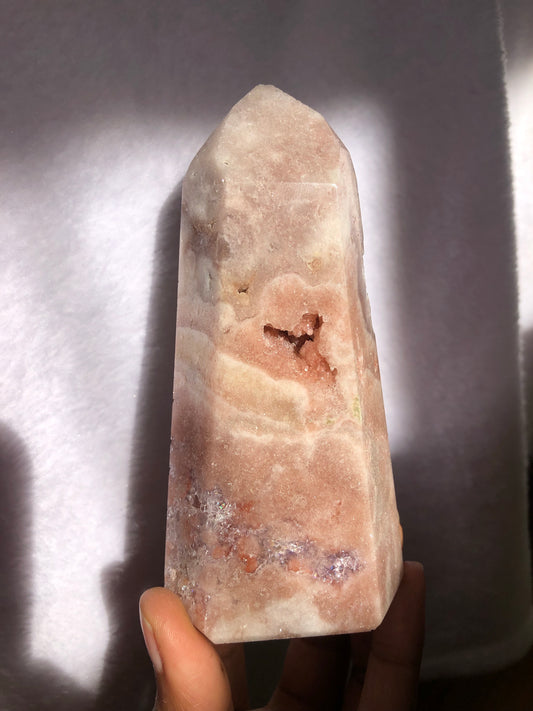 Pink amethyst Tower