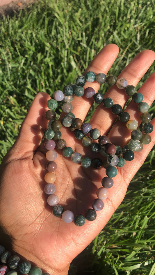 Moss Agate Bracelet