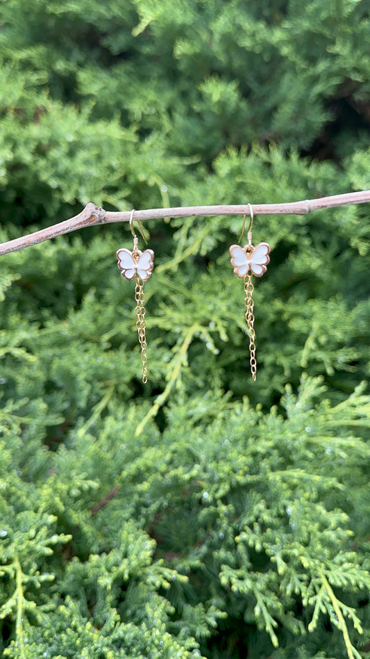 Butterfly earrings