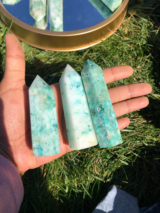 Chrysocolla Towers