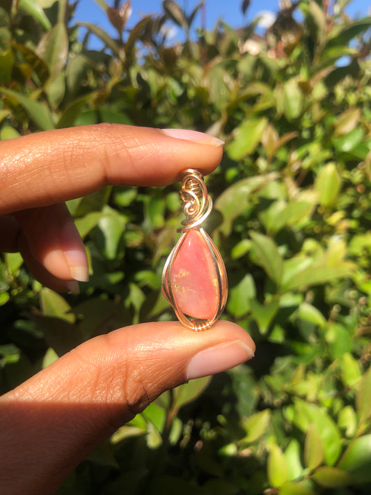 Rhodochrosite Necklace