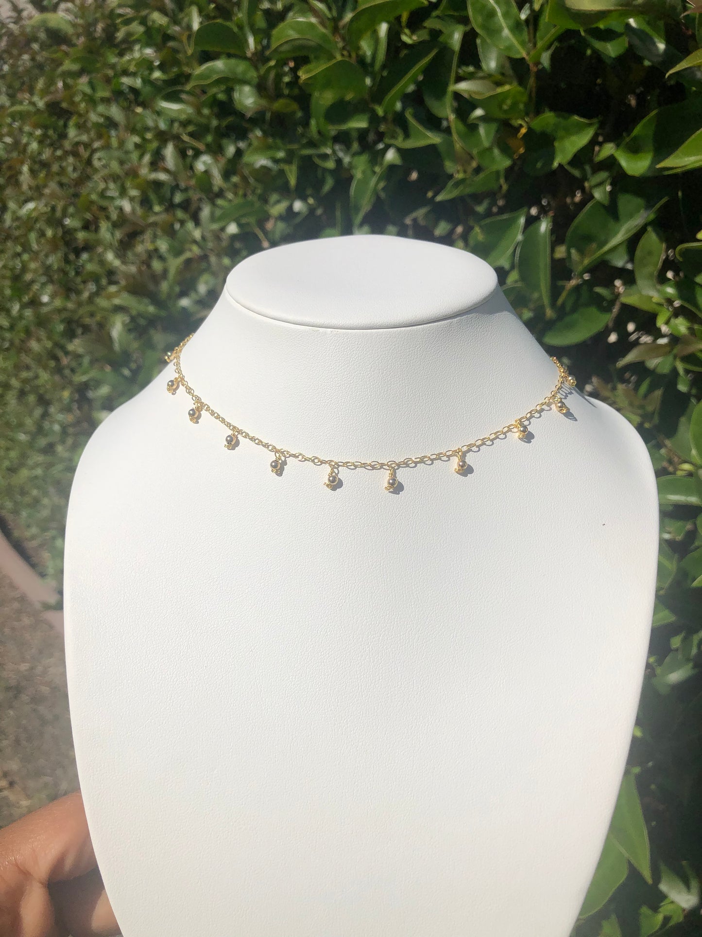 Gold Beaded chain