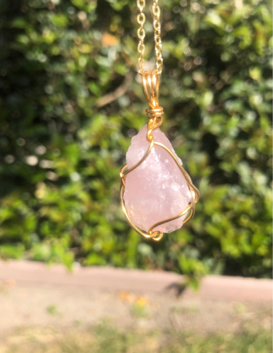 Rose Quartz Necklace