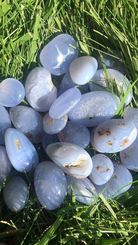 Blue Lace Agate Tumble