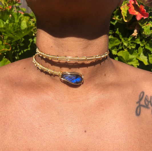 Labradorite Choker