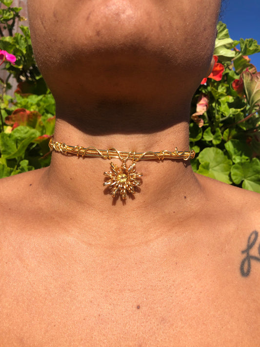 Citrine Sun Choker