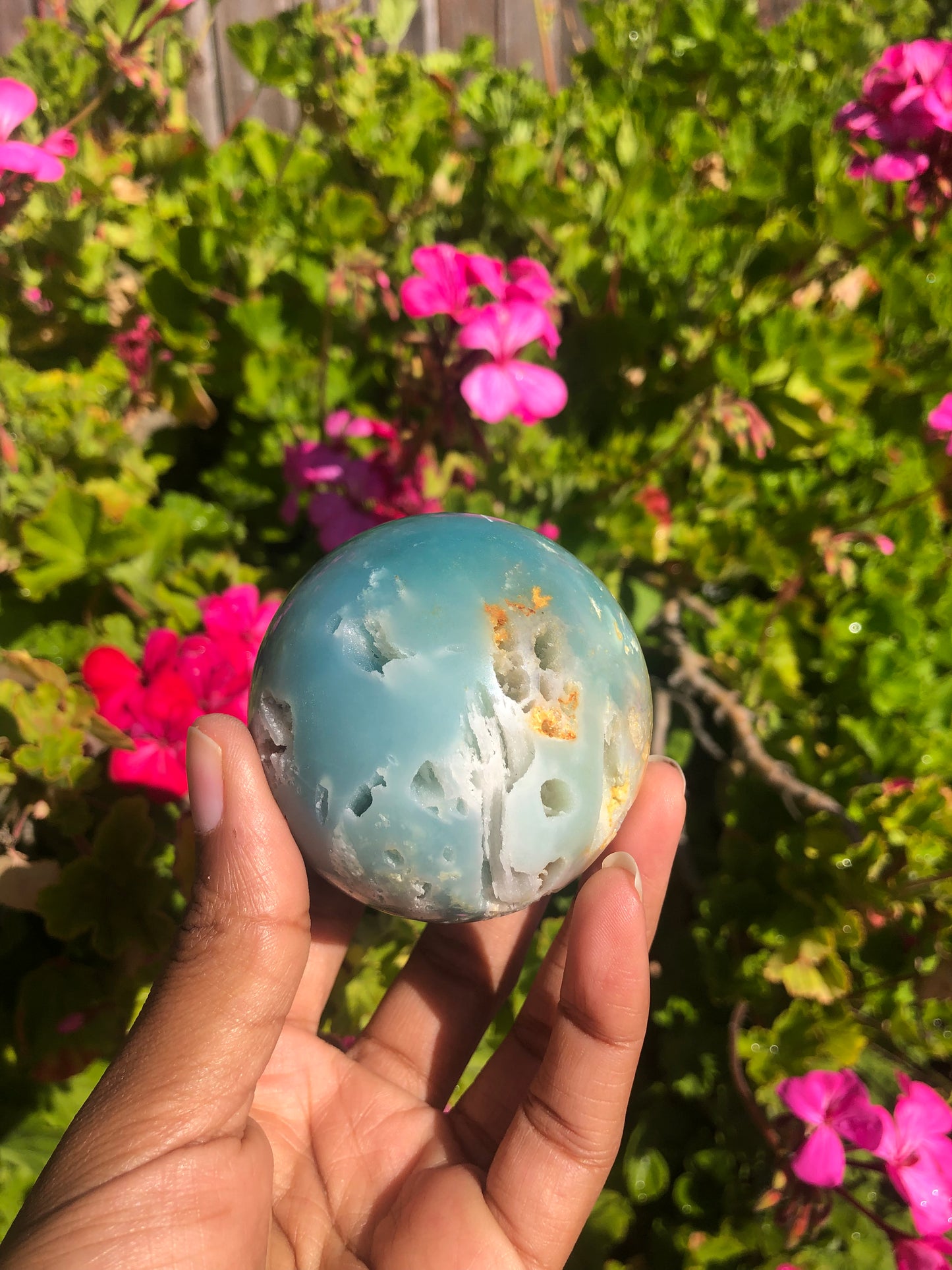 Caribbean Calcite & Aragonite Sphere