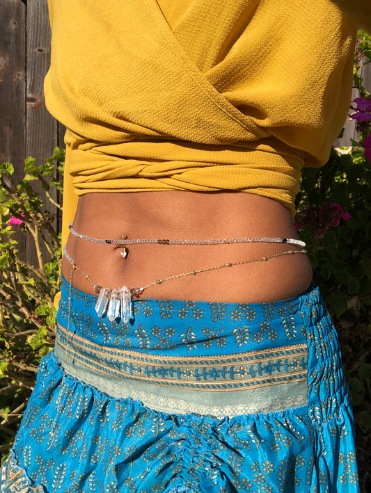 Smokey Goddess waist beads