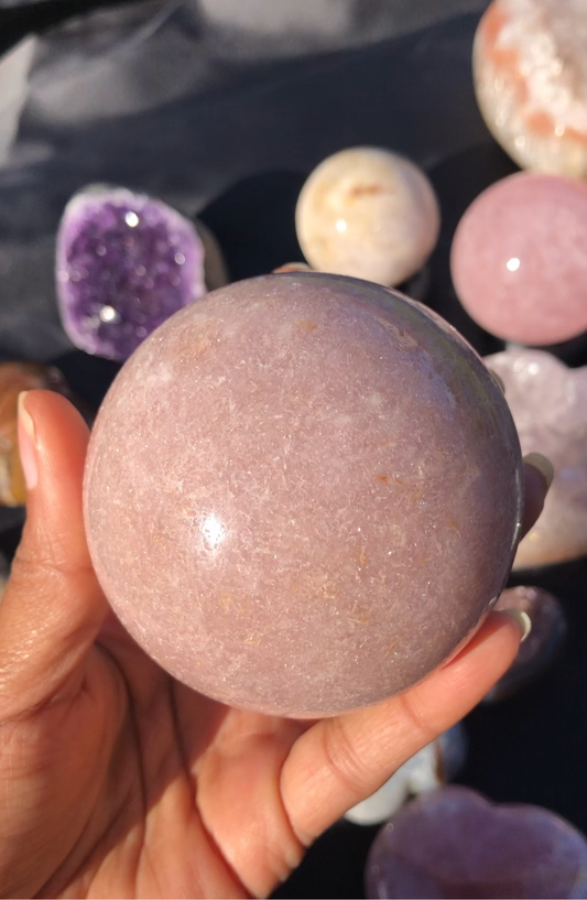 Pink Amethyst Sphere