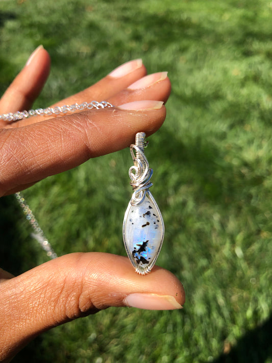 Moonstone necklace